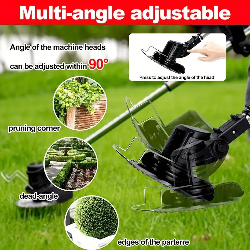 Oz Bargains™ Cordless Grass Trimmer – Lightweight Power for Effortless Lawn Care